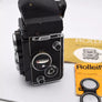 Appareil photo argentique Rolleiflex 3,5F TLR avec objectif planaire 75 mm f/3,5