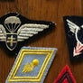 LOT INSIGNES ÉCUSSONS MILITAIRE