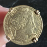 Bague en or jaune 18 carats 10 francs Or 1850