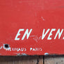 Ancienne plaque émaillée CASTROL Huile Moteurs pneu automobile garage