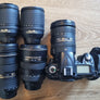 Appareil photo NIKON D90 avec objectifs et accessoires