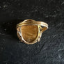 Bague en or jaune 18 carats  10 francs Or 1850
